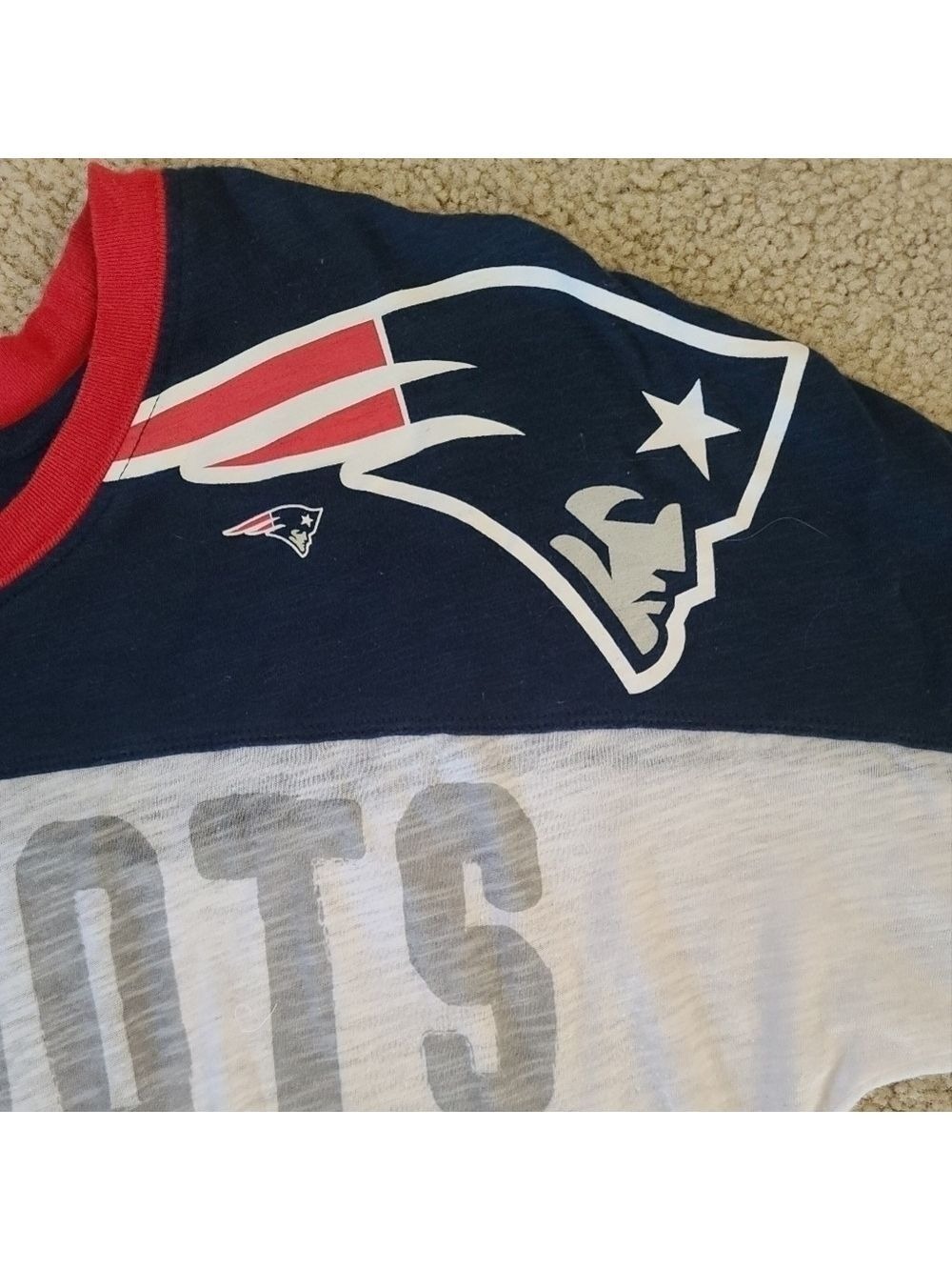 New England Patriots Burn Out Jersey - Picture 2 of 9